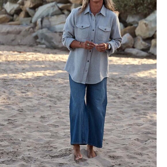 NWT Outerknown S Blanket Shirt / Jacket - Picture 6 of 10